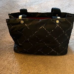 CHANEL OLD TRAVEL LINE TOTE BAG